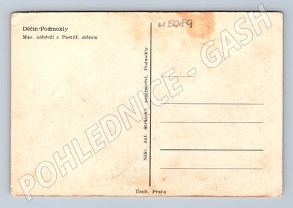 Postcard Děčín Podmokly Masaryk Embankment (M5689)