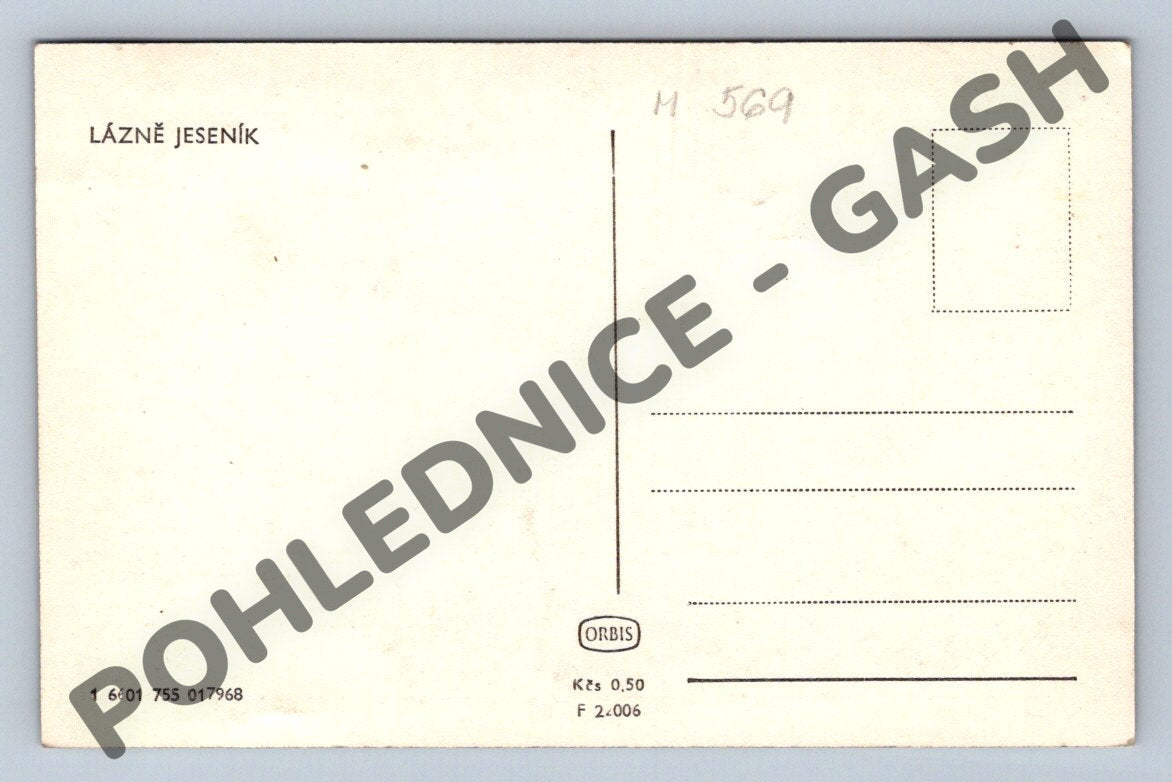 Pohlednice Jeseník lázně (M569)