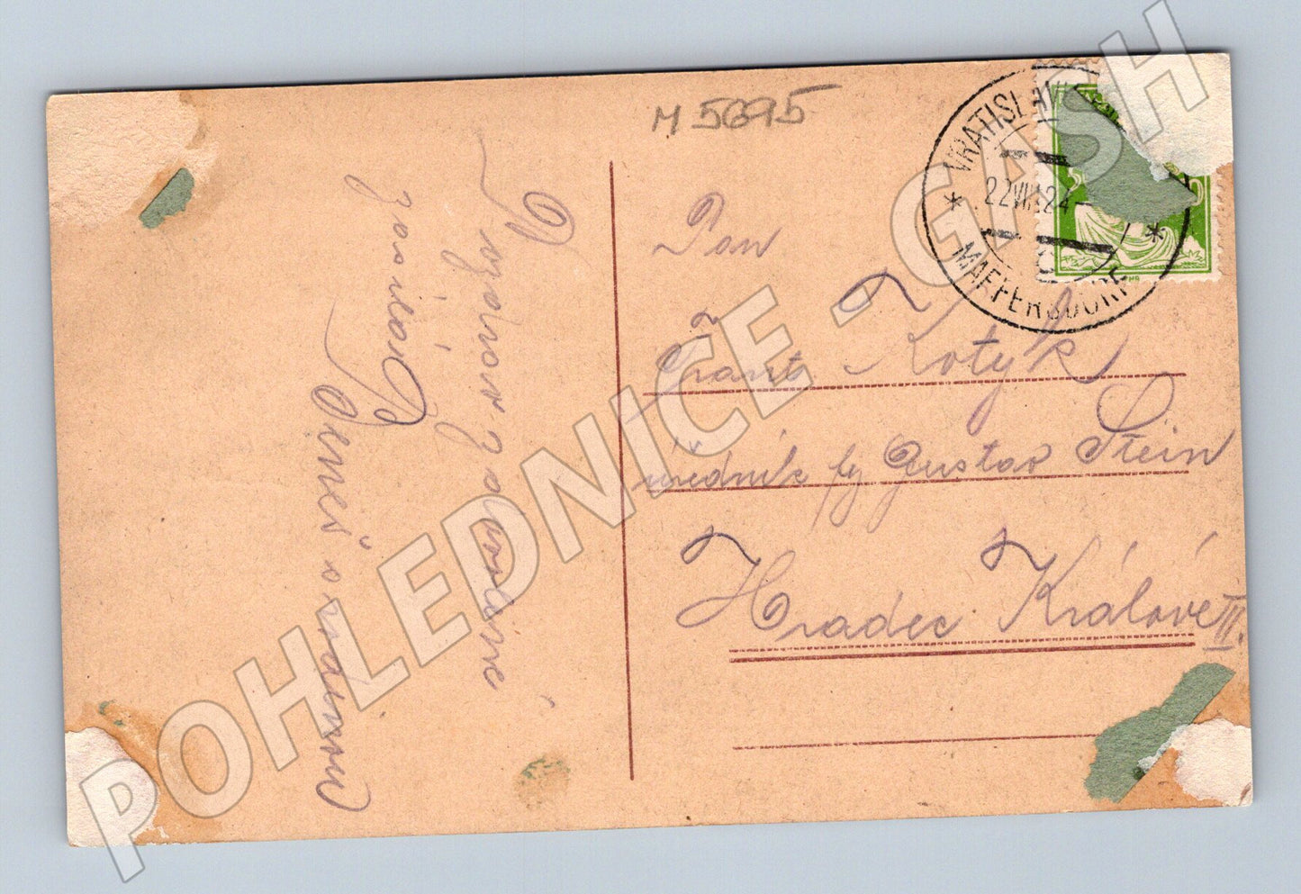 Pohlednice Liberec radnice historická (M5695)