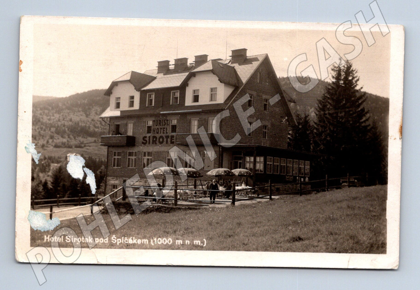 Postcard Hotel Sirotek pod Špičákem Šumava (M5698)
