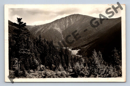 Pohlednice Krkonoše Obří důl a Sněžka (M570)