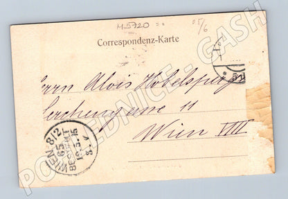 Postcard Karlovy Vary historical 1905 (M5720)