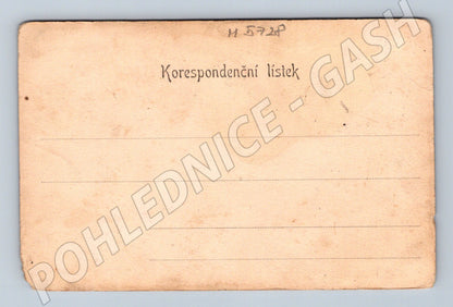 Postcard Vimperk Šumava historical (M5728)