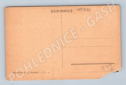 Postcard Prague Tomb of the Unknown Soldier (M5730)