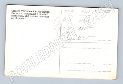Postcard Prague Alchemical Laboratory Museum (M5735)