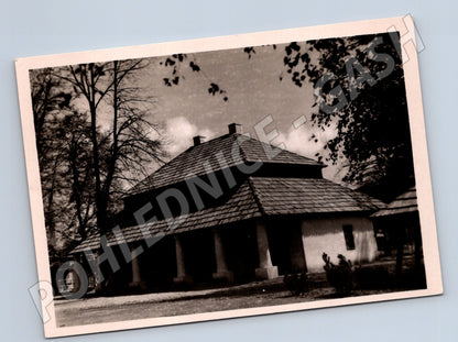 Postcard Prague Slavic Agricultural Exhibition Polish House (M5743)