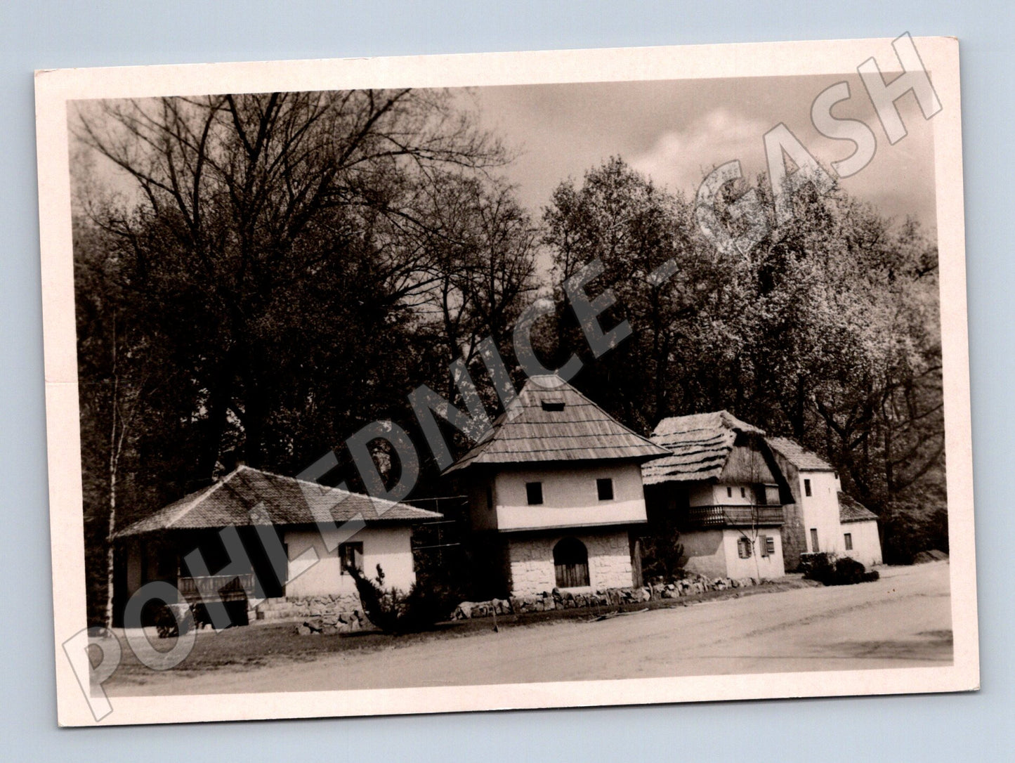 Postcard Prague Yugoslav Village Exhibition 1948 (M5744)