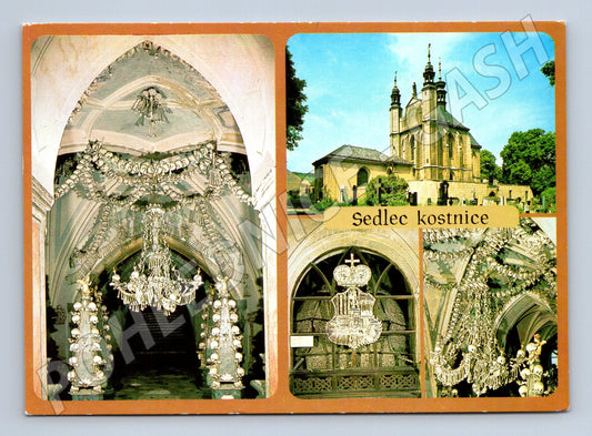 Pohlednice Kutná Hora Sedlec kostnice unikátní (M5763)