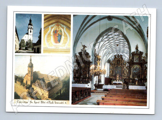 Pohlednice Nové Hrady kostel sv Petra a Pavla (M5779)