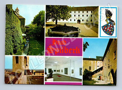 Pohlednice Hrad Špilberk Brno koláž nepoužitá (M5784)