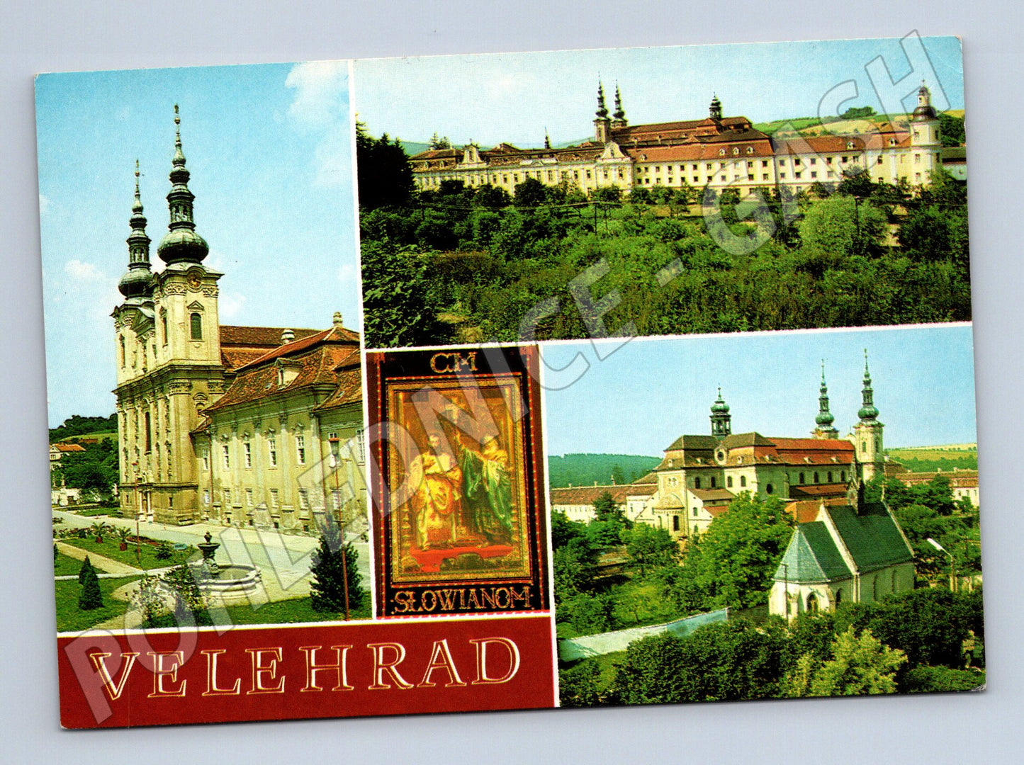 Pohlednice Velehrad bazilika klášter Cyril a Metoděj (M5788)