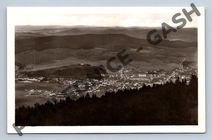 Pohlednice Sušice výhled z rozhledny Svatobor (M579)