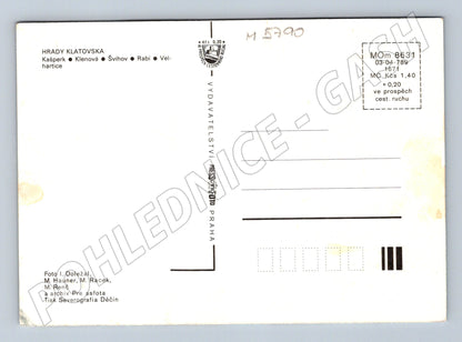 Pohlednice Hrady Klatovska Kašperk Rabí Švihov Velhartice (M5790)