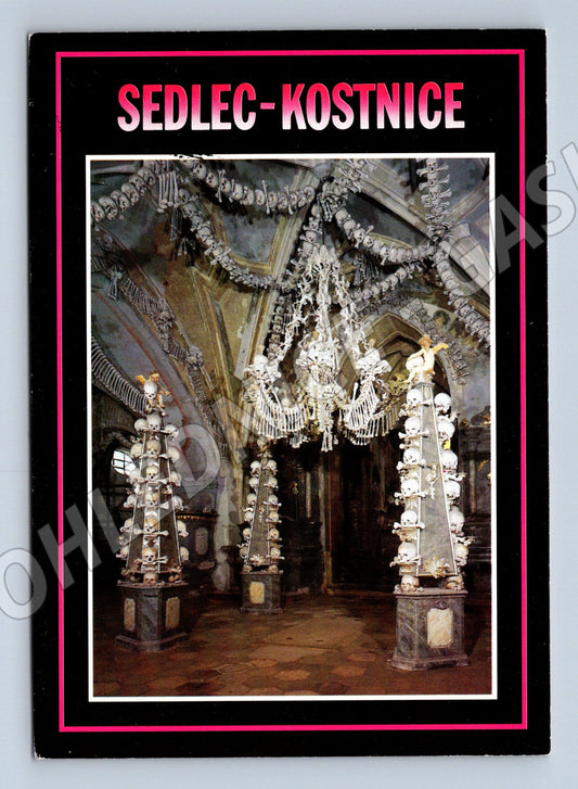 Pohlednice Sedlec Kostnice Kutná Hora nepoužitá (M5796)