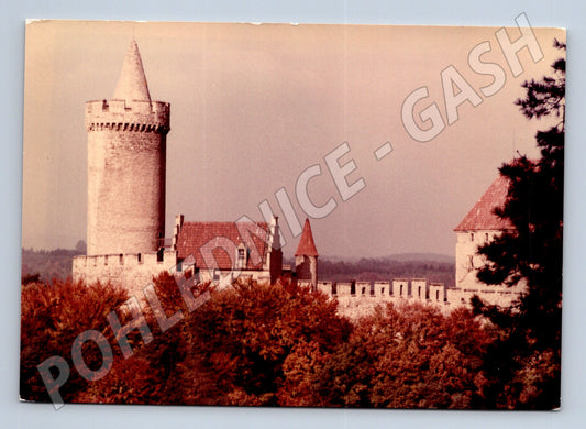 Pohlednice Hrad Kokořín věž a palác (M5798)