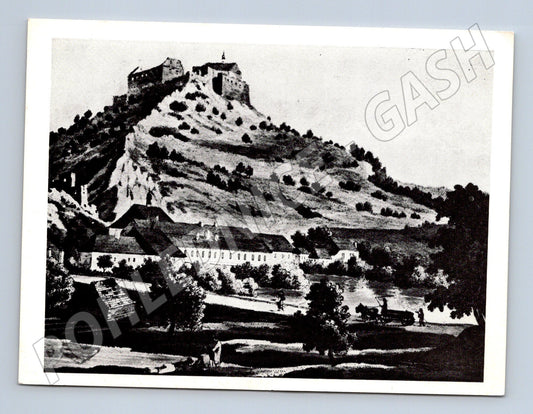 Pohlednice Hrad Točník podhradí A Pucherna (M5799)