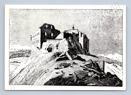 Pohlednice Hrad Točník historický motiv Heber (M5801)