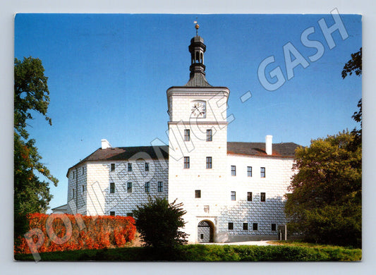 Pohlednice Zámek Březnice renesanční zaslaná (M5807)