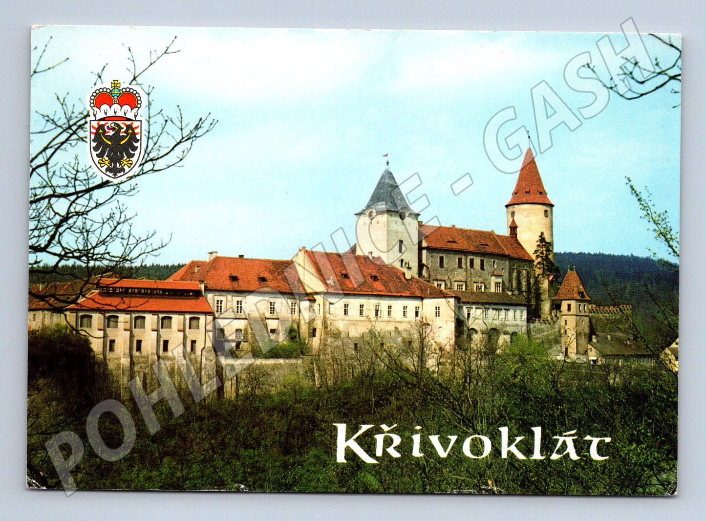 Pohlednice Hrad Křivoklát Česká republika (M5809)