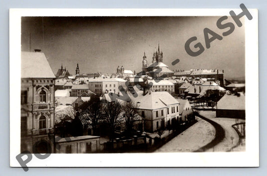 Pohlednice Klatovy zimní panorama (M581)