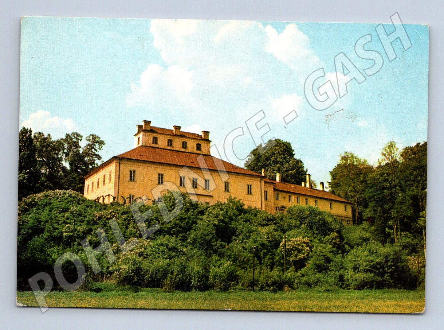 Pohlednice Zámek Ratibořice empírový styl (M5811)