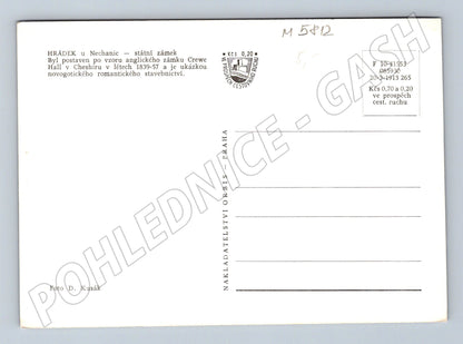 Pohlednice Hrádek u Nechanic státní zámek (M5812)