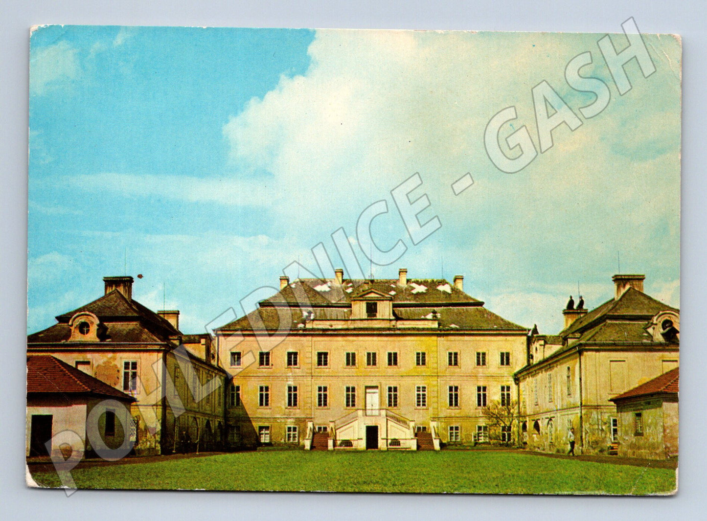 Pohlednice Zámek Krásný Dvůr Louny (M5813)