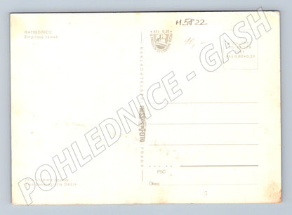 Pohlednice Ratibořice empírový zámek (M5822)