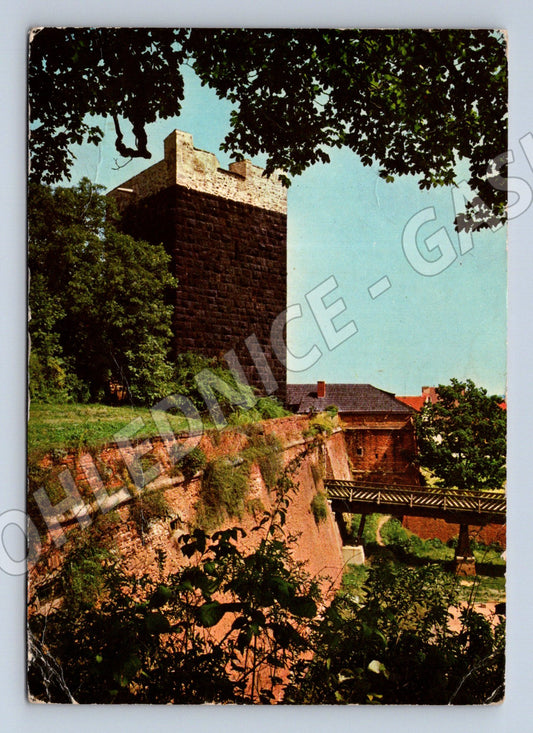 Pohlednice Praha Hrad s Černou věží odeslaná (M5824)