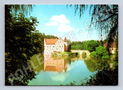 Pohlednice Zámek Červená Lhota vodní zámek (M5829)