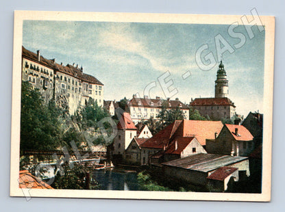 Pohlednice Český Krumlov zámek a historické centrum (M5837)