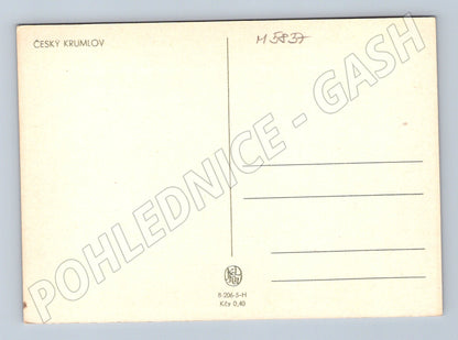 Pohlednice Český Krumlov zámek a historické centrum (M5837)