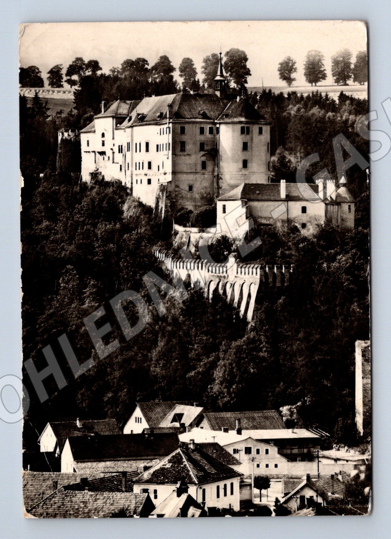 Postcard Český Šternberk State Chateau Orbis (M5842)