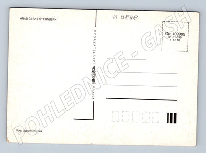Pohlednice Hrad Český Šternberk Pressfoto (M5848)