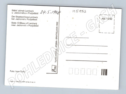 Pohlednice Zámek Lemberk Jablonné Podještědí (M5853)