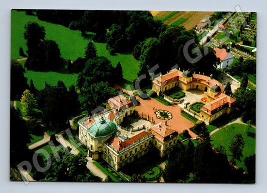 Pohlednice Zámek Buchlovice letecký pohled (M5854)