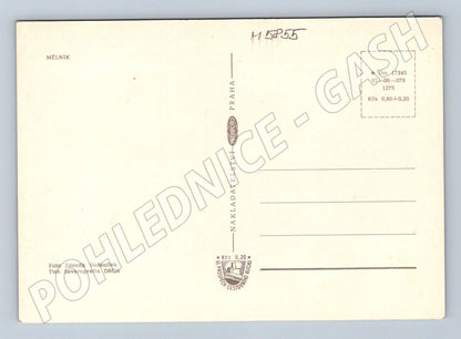 Pohlednice Zámek Mělník nad vinicemi (M5855)