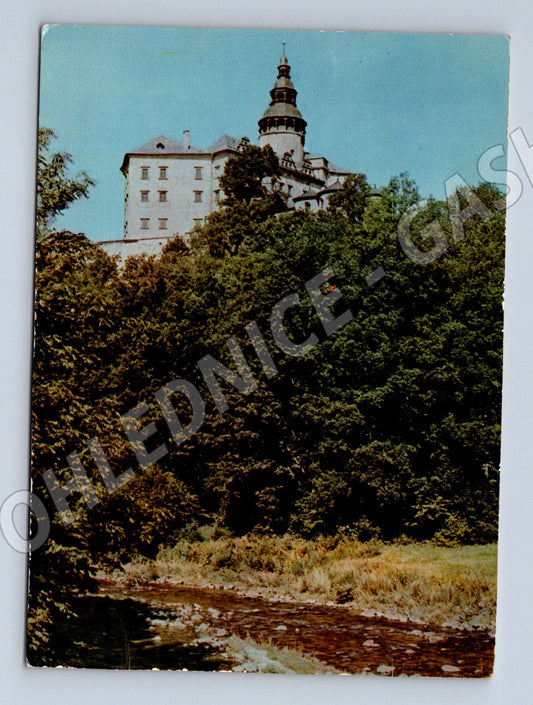 Pohlednice Frýdlant hrad s věží Indickou (M5868)