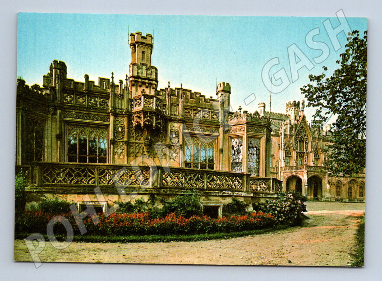 Pohlednice Lednice státní zámek severní průčelí (M5870)