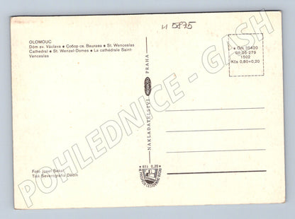 Pohlednice Olomouc Dóm svatého Václava (M5875)