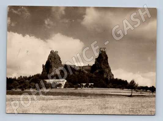 Pohlednice Hrad Trosky Český ráj odeslaná (M5880)