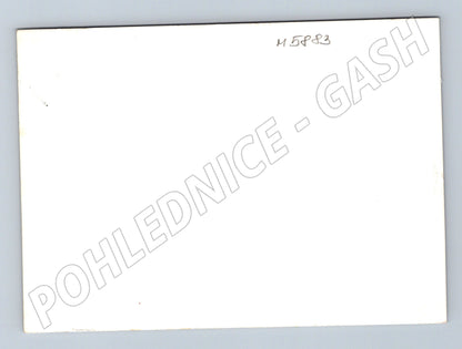 Pohlednice Klášter Osek vnitřní pohled černobílá (M5883)