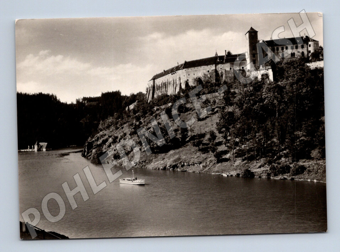 Pohlednice Hrad Bítov nad přehradou Orbis (M5886)