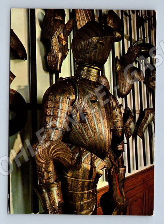 Pohlednice Konopiště zbrojnice rytířská výbava (M5887)