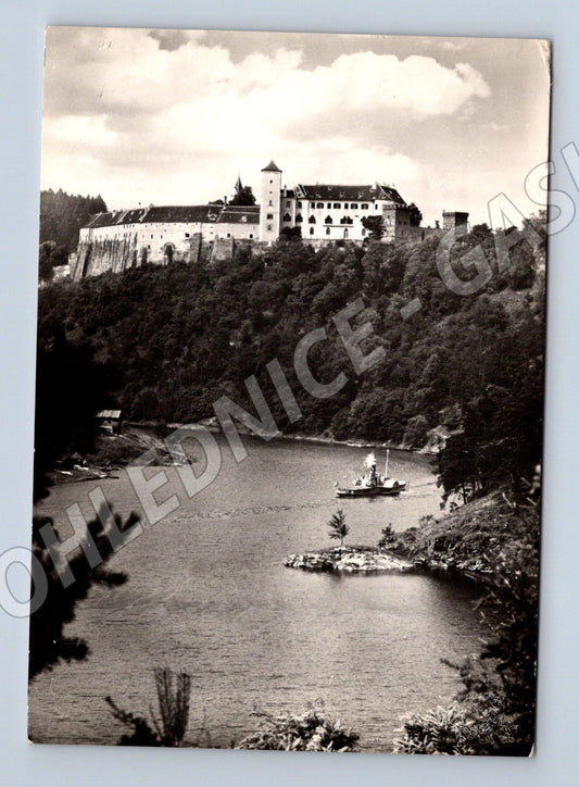 Pohlednice Hrad Bítov Orbis Praha černobílá (M5889)