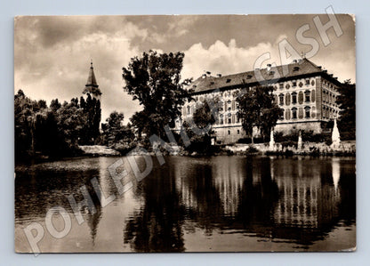 Pohlednice Zámek Libochovice Orbis čb (M5896)