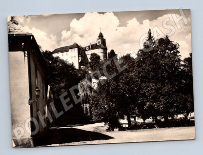 Pohlednice Javorník zámek prošlá ČSR (M5906)