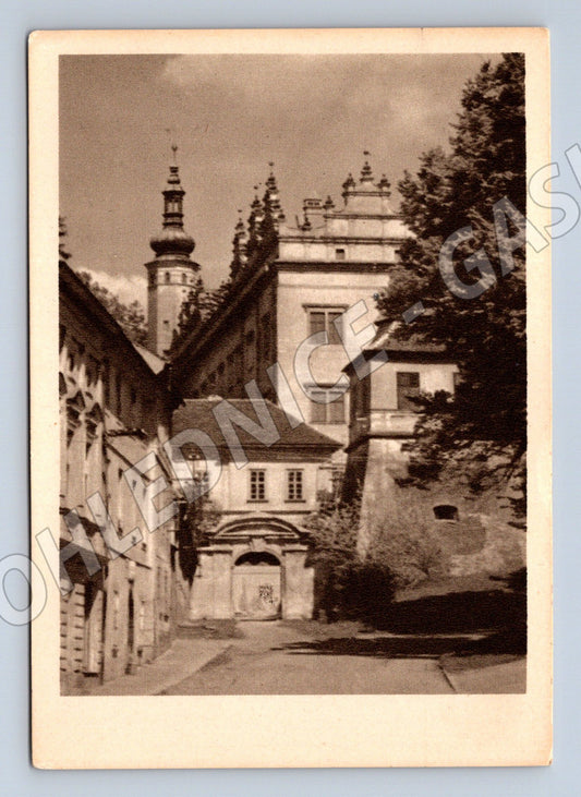 Pohlednice Litomyšl státní zámek salet (M5909)