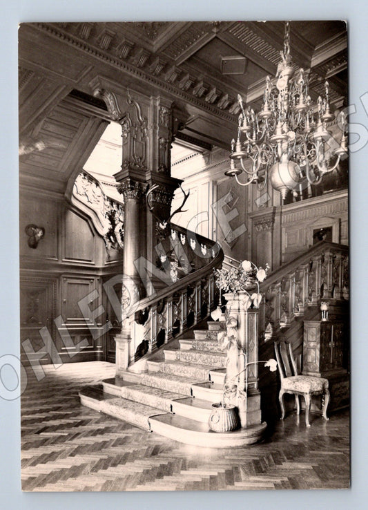 Pohlednice Zámek Lešná u Gottwaldova hala (M5912)