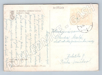 Pohlednice Hrad Žebrák hradní zřícenina (M5920)